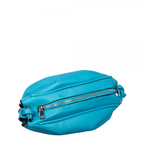 Γυναικεία τσάντα Abela μπλε, 2 - Kalapod.gr